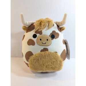 Squishmallows  Alonzo the‎ Longhorn Cow  7.5"